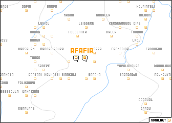 map of Afia