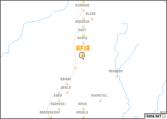 map of Afia