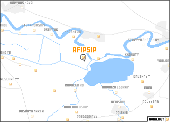 map of Afipsip