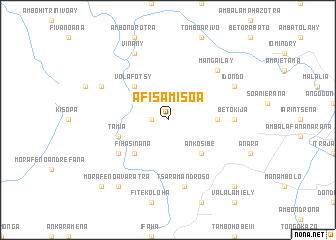 map of Afisamisoa