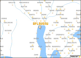 map of Aflavenu