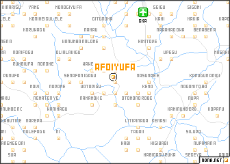 map of Afoiyufa