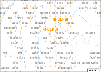 map of Afolabi
