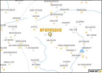 map of Afonasovo