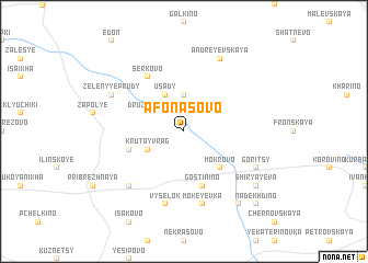 map of Afonasovo