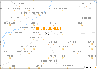 map of Afonso Calei