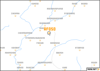 map of Afoso