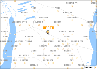 map of Afoto