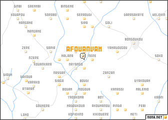 map of Afouanvam