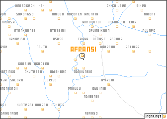 map of Afransi