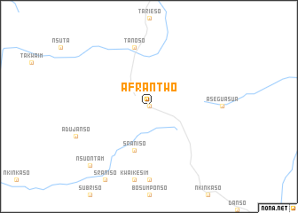 map of Afrantwo