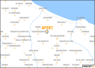 map of Afrat