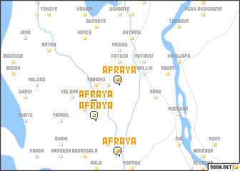 map of Afraya