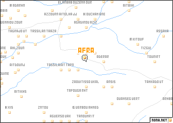 map of Afra