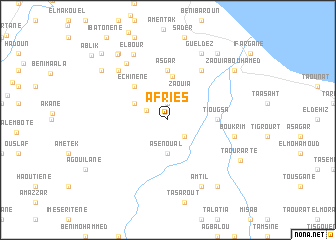 map of Afries