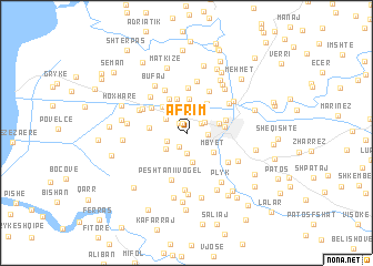 map of Afrim