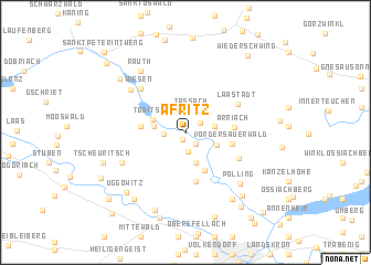 map of Afritz