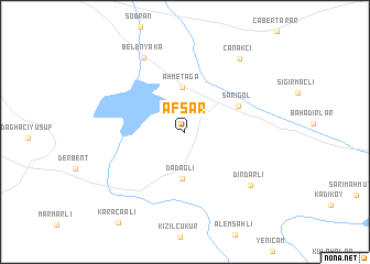 map of Afşar