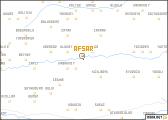 map of Afşar