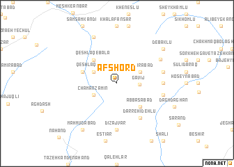 map of Afshord