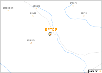 map of Aftar