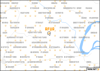 map of Afua