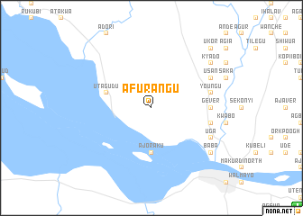 map of Afurangu