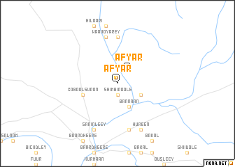 map of Af Yar