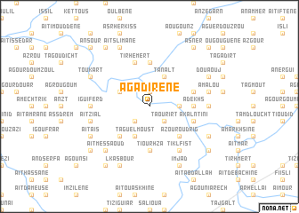 map of Agadirene