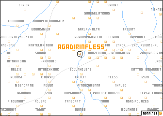 map of Agadir Infless