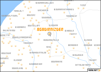 map of Agadir nʼIzder