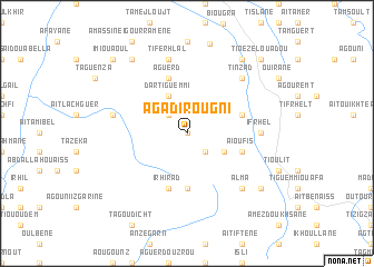 map of Agadir Ougni