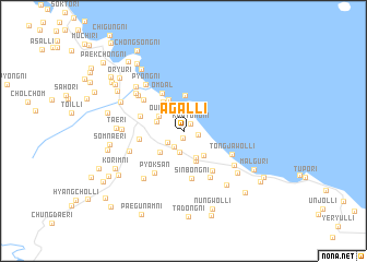 map of Agal-li