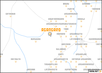 map of Agangaro