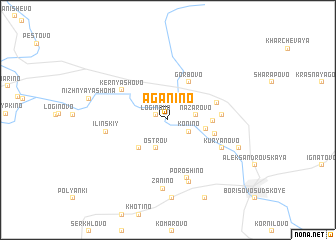 map of Aganino