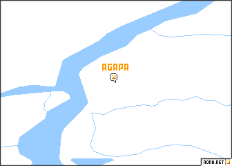 map of Agapa