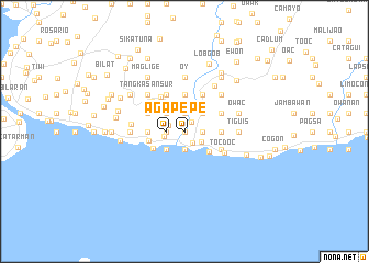 map of Agape
