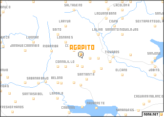 map of Agapito