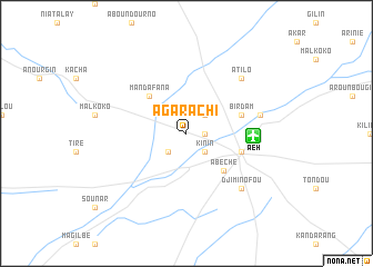 map of Agarachi