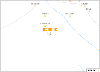 map of Agarak