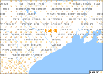 map of Agard
