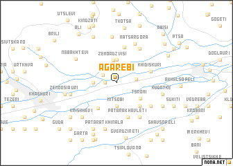 map of Agarebi