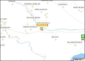 map of Agareb