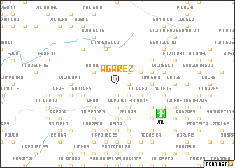 map of Agarez