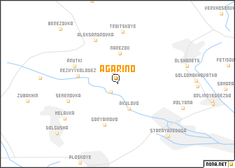 map of Agarino