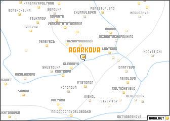 map of Agarkova