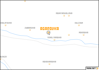 map of Agarovka