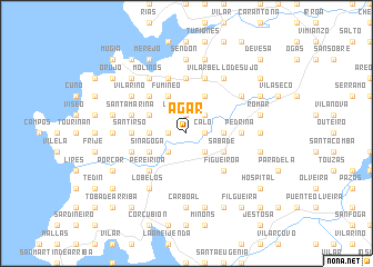 map of Agar