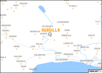 map of Agasilla