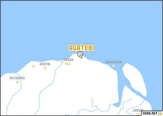 map of Agatebi